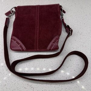 Coach Bordeaux Swing Pack Cross Body